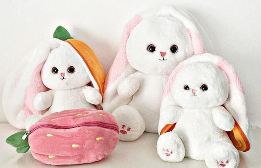 Rabbit roze ei 20cm