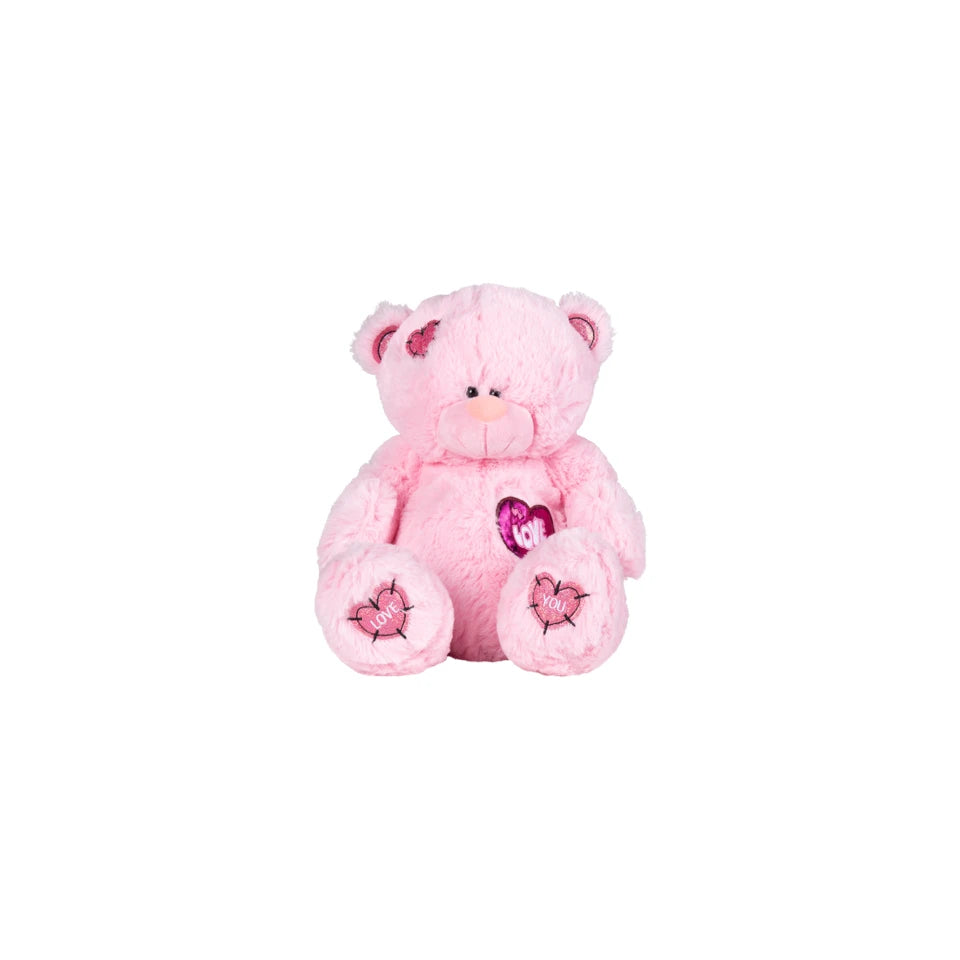 Love Bear Pink/White